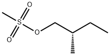 (S)-(+)-2-甲基丁基磺酸甲酯 结构式