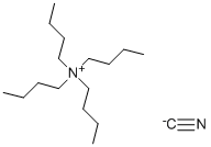 テトラブチルアミニウム·シアニド 化学構造式