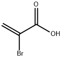 2-ブロモアクリル酸 化学構造式
