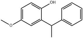 4-METHOXY-2-(1-PHENYL-ETHYL)-PHENOL Structure