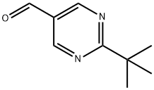 2-TERT-ブチルピリミジン-5-カルブアルデヒド 化学構造式