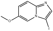 IMidazo[1,2-a]pyridine, 3-iodo-6-Methoxy- Struktur