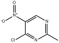 4-chloro-2-methyl-5-nitropyrimidine Structure