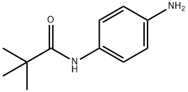 N-(4-アミノフェニル)-2,2-ジメチルプロパンアミド 化学構造式