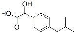 Benzeneacetic acid, -alpha--hydroxy-4-(2-methylpropyl)- (9CI) Struktur