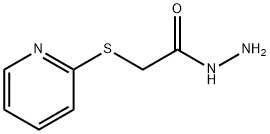 2-(吡啶-2-基硫基)乙酰肼 结构式