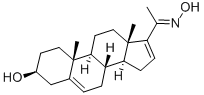 16-DEHYDROPREGNENOLONE OXIME Struktur