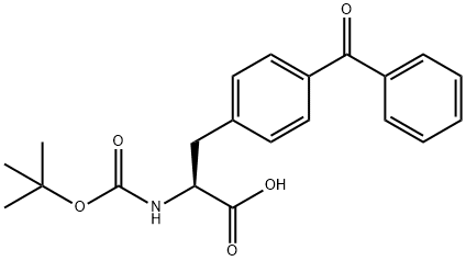 BOC-4-ベンゾイル-L-フェニルアラニン 化学構造式