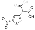 5-Nitro-3-thiophemalonic acid Structure