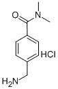 4-AMINOMETHYL-N,N-DIMETHYL-BENZAMIDE HCL Structure