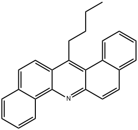 14-Butyldibenz[a,h]acridine Structure