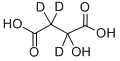 DL-MALIC-2,3,3-D3 ACID Structure