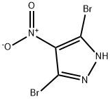 3,5-二溴-4-硝基吡唑, 104599-36-2, 结构式