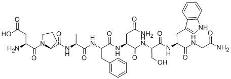 白细胞激肽 I, 104600-89-7, 结构式