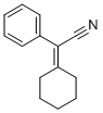 ２シクロヘキシリデン２フェニルアセトニトリル 化学構造式