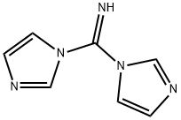 1,1'-カルボイミドイルビス-1H-イミダゾール 化学構造式