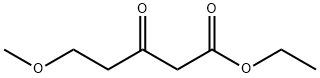 5-METHOXY-3-OXO-PENTANOIC ACID ETHYL ESTER Struktur
