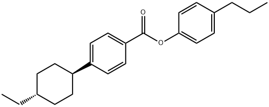4-Propylphenyl-4'-Trans-EthylcyclohexylBenzoate Structure