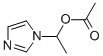 ACETIC ACID 1-IMIDAZOL-1-YL-ETHYL ESTER Struktur