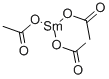 サマリウム(III)トリアセタート 化学構造式