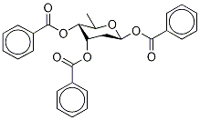 D-Digitoxose Tribenzoate Struktur