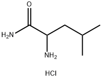H-DL-LEU-NH2 HCL Structure