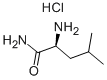 L-亮氨酰胺盐酸盐 结构式