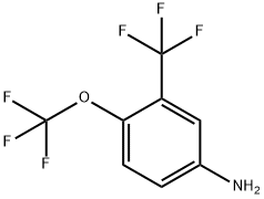 5-氨基-2-(三氟甲氧基)三氟甲苯 结构式