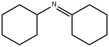 N-シクロヘキシリデンシクロヘキサンアミン 化学構造式
