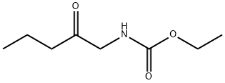 Carbamic  acid,  (2-oxopentyl)-,  ethyl  ester  (9CI) Struktur