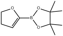 4,5-Dihydro-5-furylboronic  acid  pinacol  ester,  2-(4,5-Dihydrofuran-2-yl)-4,4,5,5-tetramethyl-1,3,2-dioxaborolane Structure