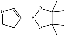 4,5-DIHYDROFURAN-3-BORONIC ACID PINACOL ESTER, 1046812-03-6, 结构式