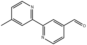 4-Formyl-4'-methyl-2,2'-bipyridine Struktur