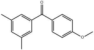 3,5-DIMETHYL-4'-METHOXYBENZOPHENONE Structure