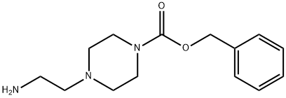 1-CBZ-4-(2-AMINOETHYL)PIPERAZINE Struktur