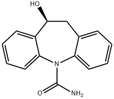 (S)-10-羟基二氢-5H-二苯并[B,F]氮杂卓-5-甲酰胺, 104746-04-5, 结构式