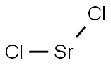 Strontium chloride Struktur