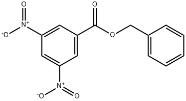 Benzoic acid, 3,5-dinitro-, phenylMethyl ester Struktur