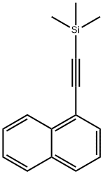 TRIMETHYLNAPHTHALEN-1-YLETHYNYLSILANE Structure