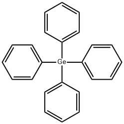テトラフェニルゲルマン 化学構造式