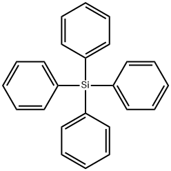 テトラフェニルシラン 化学構造式