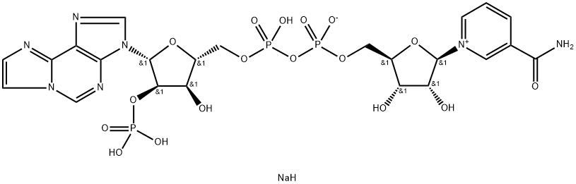 烟酰胺1，N6-乙醇腺嘌呤*磷酸核苷酸,104809-28-1,结构式