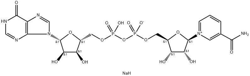 ニコチンアミドヒポキサンチンジヌクレオチド ナトリウム塩 化学構造式