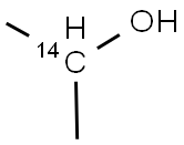 ISOPROPANOL, [2-14C] Structure