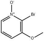 2-BROMO-3-METHOXYPYRIDINE-N-OXIDE Structure