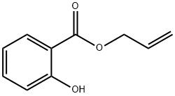 サリチル酸アリル 化学構造式