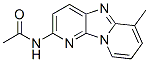 N-acetyl-2-amino-6-methyldipyrido(1,2-a-3',2'-d)imidazole Struktur