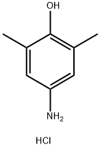 4-アミノ-2,6-ジメチルフェノール塩酸塩 化学構造式