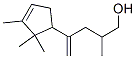 4-penten-1-ol,2-methyl-4-(2,2,3-trimethyl-3-cyclopenten-1-yl)- Structure