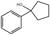 1-フェニルシクロペンタノール 化学構造式